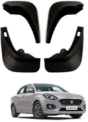 Jagan kirpa Front Mud Guard, Rear Mud Guard For Maruti Swift Dzire 2018, 2019(Black)