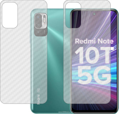 TELTREK Back Screen Guard for XIAOMI NOTE 10T 5G M2007J3SY(Pack of 2)
