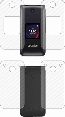 TELTREK Back Screen Guard for ALCATEL GO FLIP V(Pack of 2)