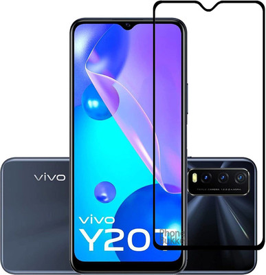 Vatsin Edge To Edge Tempered Glass for ViVO Y20T(Pack of 1)