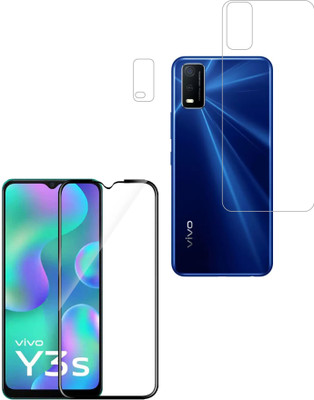 Ten To 11 Front and Back Tempered Glass for ViVO Y3s 2021(Pack of 3)