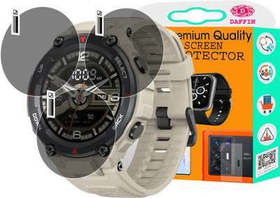 daffin Screen Guard for Huami Amazfit T-Rex Smartwatch(Pack of 3)