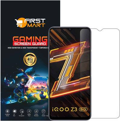 FIRST MART Tempered Glass Guard for iQOO Z3, iQOO Z3 5G