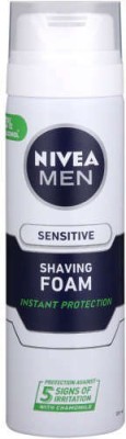 NIVEA Men Sensitive Shaving Foam (Made In Germany)(200 ml)