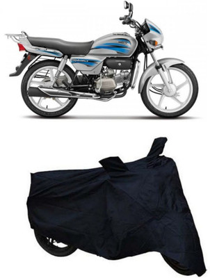 JYENTERPRISES Two Wheeler Cover for Hero(Splendor Plus, Black)