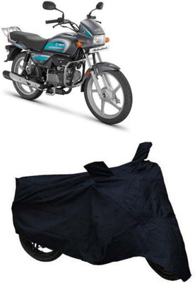 JYENTERPRISES Two Wheeler Cover for Hero(Splendor Plus, Black)