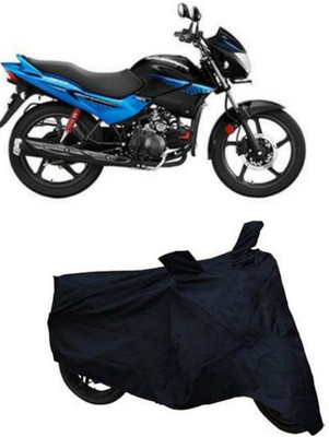 JYENTERPRISES Two Wheeler Cover for Hero(Splendor Plus, Black)