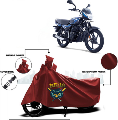 AUTOCAD Waterproof Two Wheeler Cover for Bajaj(CT100, Maroon)