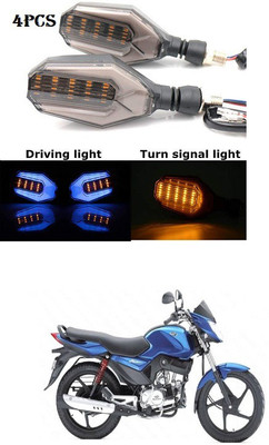 PRTEK Front, Rear LED Indicator Light for Mahindra(Blue, Yellow)