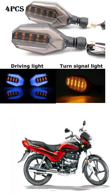 PRTEK Front, Rear LED Indicator Light for Mahindra Pantero(Blue, Yellow)