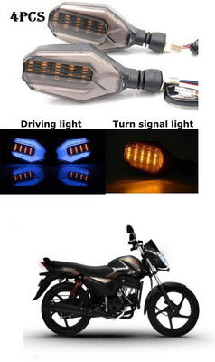 PRTEK Front, Rear LED Indicator Light for Mahindra Pantero(Blue, Yellow)