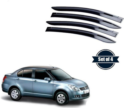 ASRAUTO For Front, Rear Wind Deflector(Tinted Maruti Swift Dzire)