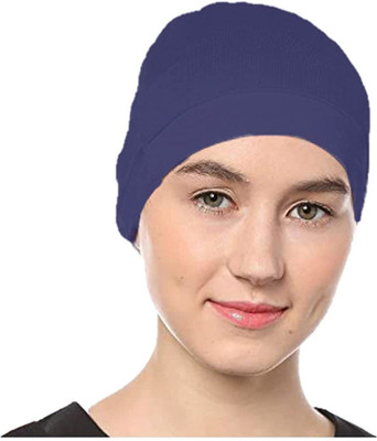 hijabworld Solid Beanie Cap(Pack of 2)