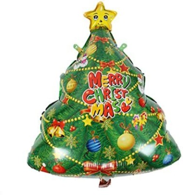 NVRV Printed CHRISTMAS TREE DECORATION SET Balloon(Multicolor, Pack of 1)