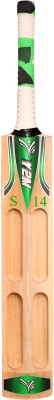 Y2M Best Quality 4 Capsule Scoop Bat , Design Bat For Tennis Ball S14 Kashmir Willow Cricket  Bat For 15+ Yrs(900-990 g)