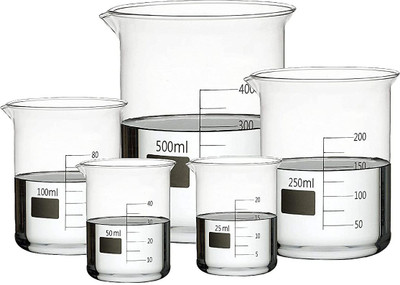 Salco 425 ml Measuring Beaker(Pack of 5)