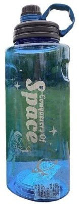 Breewell Unbreakable Plastic Water Bottle Set | 2000ml 2000 ml Bottle(Pack of 1, Blue, Plastic)