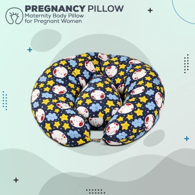 baybee Cotton Floral Pregnancy Pillow Pack of 1(Multicolor)