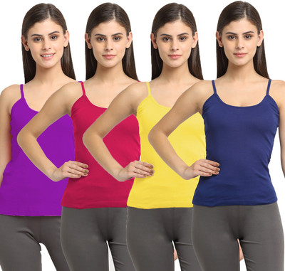 FRISKERS Women Camisole(Pack of 4)