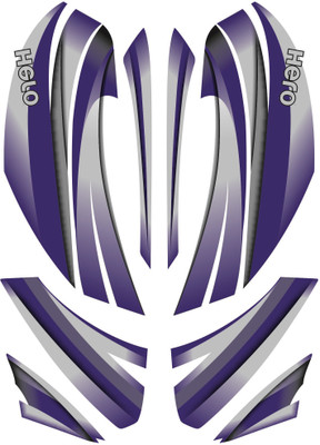 SHREE Sticker & Decal for Bike(Multicolor)