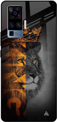 Hocopoco Back Cover for Vivo X50 Pro(Black, Orange, Grip Case, Silicon, Pack of: 1)