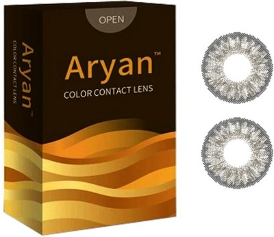 ARYAN Quaterly Disposable(7.00, Colored Contact Lenses, Pack of 2)