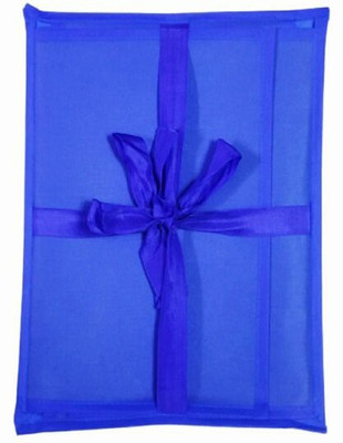 FileMate Cloth Dak-Pad Folder (Legal Size: 15 X 11 inch) / File Binder(Set Of 1, Blue)