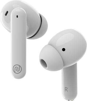 Noise Air Buds Pro with Active Noise Cancellation, Quad Mic, Transparency Mode, & Hyper Sync Technology Bluetooth Headset(Pearl White, True Wireless)