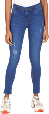 FLYING MACHINE Skinny Women Blue Jeans