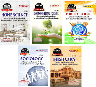 Nios 12th Class English Medium Set Of 5 Book (Home Science,science,political Science,sociology, History ) Class 12th (Open School ) Exam(Paperback, RAKESH KUMAR)