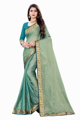 OnoneFashion Printed Bollywood Art Silk Saree(Blue)