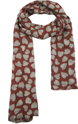 Cashmere Craft Printed Viscose Women Scarf