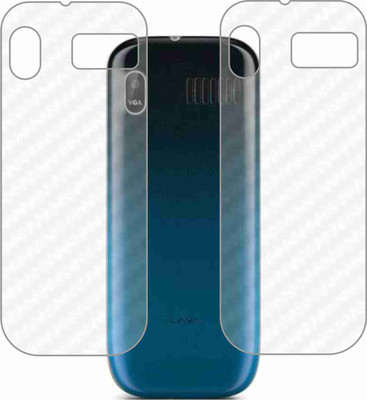 ZINGTEL Back Screen Guard for LAVA A1200(Pack of 2)