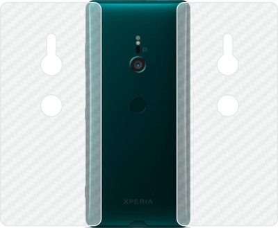 TELTREK Back Screen Guard for SONY XPERIA XZ3(Pack of 2)