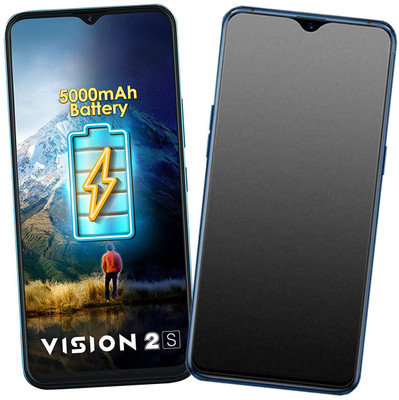 REDDWARF Edge To Edge Tempered Glass for itel Vision2S(Pack of 1)