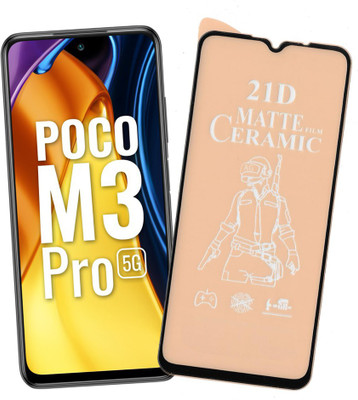 REDDWARF Edge To Edge Tempered Glass for POCO M3 Pro 5G(Pack of 1)