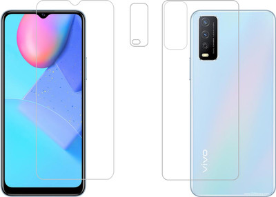 Ten To 11 Front and Back Screen Guard for ViVO Y20T(Pack of 3)