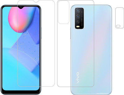 Vatsin Front and Back Tempered Glass for ViVO Y20T(Pack of 3)