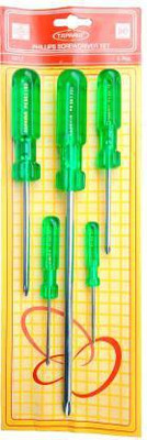 TAPARIA Screwdriver Philips 5 Combination Screwdriver Set(Pack of 5)
