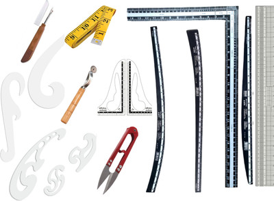 Upyukat Khyati Tailoring scales/ curves/ Fashion Designing Scale- Premium Quality Hard Plastic Scale-(Set of 4) L-square straight (60cm), Arm Curve (60cm), Hip curve (60cm), Leg curve (60cm) Along with 1Gridding scale (45cm), 1 pack of French Curves (Set of 3), 1Armhole curve, 1 Single curve, 2 Tria Upyukat Khyati Tailoring scales/ curves/ Fashion Designing Scale- Premium Quality Hard Plastic Scale-(Set of 4) L-square straight (60cm), Arm Curve (60cm), Hip curve (60cm), Leg curve (60cm) Along with 1Gridding scale (45cm), 1 pack of French Curves (Set of 3), 1Armhole curve, 1 Single curve, 2 Tria