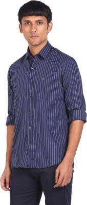 Arrow Sport Men Striped Casual Blue Shirt