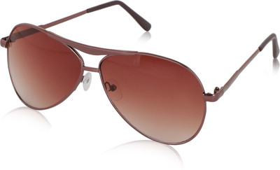 Alchiko Sports, Round Sunglasses(For Men & Women, Brown)