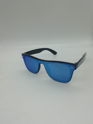 layd Rectangular Sunglasses(For Men & Women, Blue)