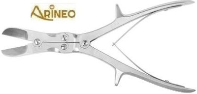 ARINEO Bone Cutter Forcep Double Action Straight 260MM(Pack of 1) Utility Forceps Utility Forceps