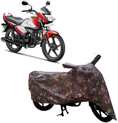 A G Enterprises Two Wheeler Cover for Hero(Splendor I Smart, Green)
