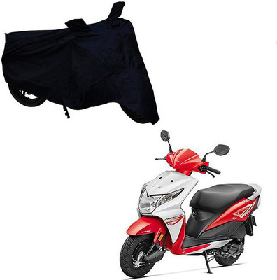 Mdstar Waterproof Two Wheeler Cover for Honda(Dio, Black)