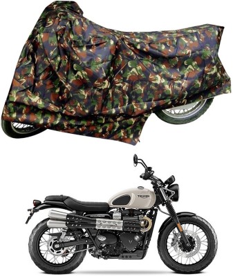 Ascension Two Wheeler Cover for Triumph(Street Scrambler, Multicolor)