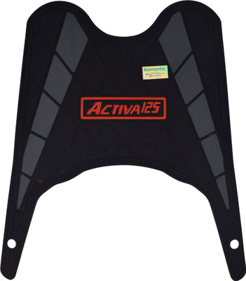 Ramanta RMT-0646 Washable Soft Rubber Floor Mat/Foot Mat Compatible for Honda Activa 125 Two Wheeler Mat