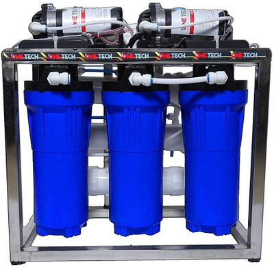 OneTech 25 LPH Commercial Water Purifier Plant Double Purification Stainless Steel With TDS Adjuster + Auto Shut Off 25 L RO + UF Water Purifier(Blue) OneTech 25 LPH Commercial Water Purifier Plant Double Purification Stainless Steel With TDS Adjuster + Auto Shut Off 25 L RO + UF Water Purifier(Blue)