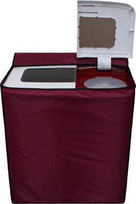 DPA Collection Semi-Automatic Washing Machine  Cover(Width: 83 cm, Maroon)